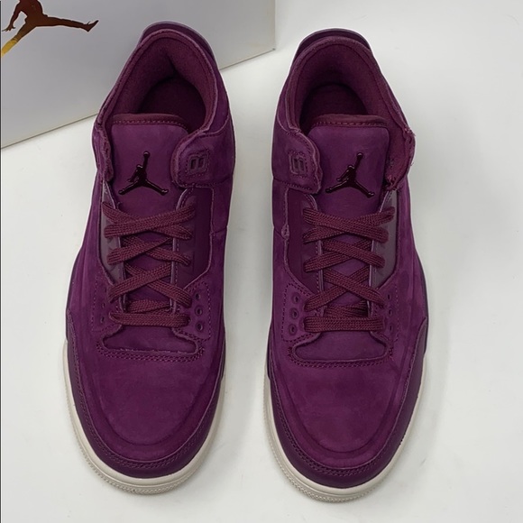 Air Jordan 3 retro SE Bordeaux purple off white - Picture 3 of 8